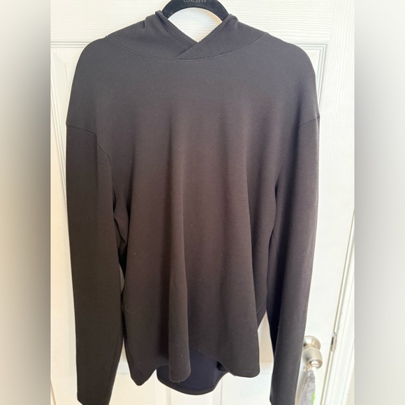 lululemon athletica Other - Lululemon shift stitch black hoodie. Size xxl. Athleisure